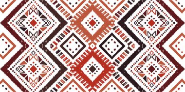 Kusursuz bir şablon. Kabile sanat baskısı. Sembol