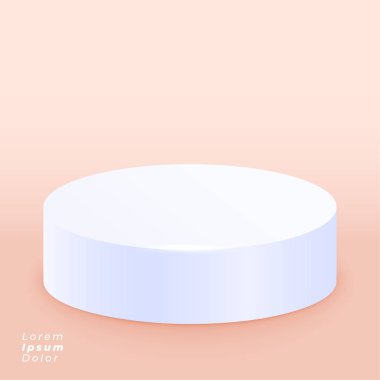 Ürün görüntüleme için 3D podyum platform