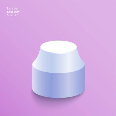 yaratıcı 3d görüntü arka plan ayakta