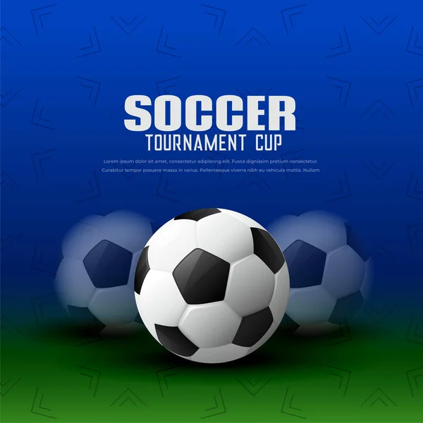 Torneio de futebol 2022 bola de futebol cartaz esportivo fundo