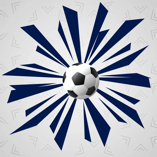 Abstrait Football Sport Jeu Fond — Image vectorielle