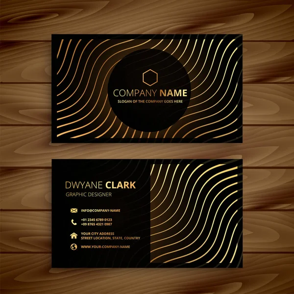 Altın sigorta primi kartvizit şablonu