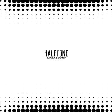 soyut yarı ton daire arka plan tasarım