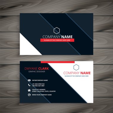 Modern Kartvizit Tasarım Şablonu