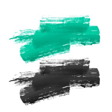 El boyası fırça darbesi tasarımı