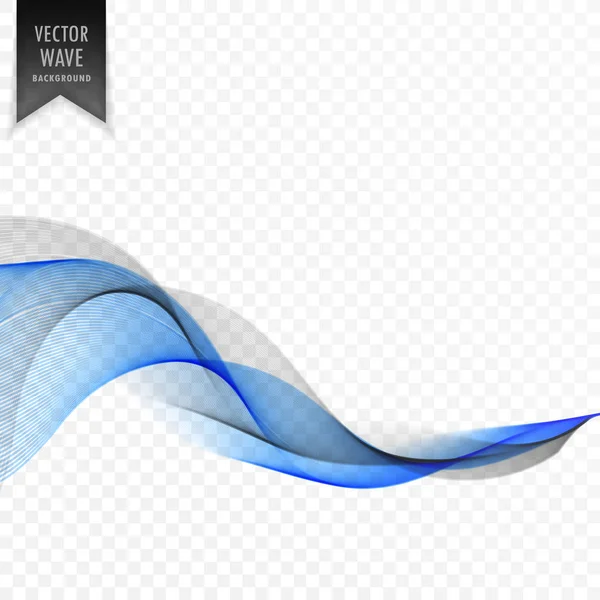 Abstract Smooth Wave Design Background — Stock Vector