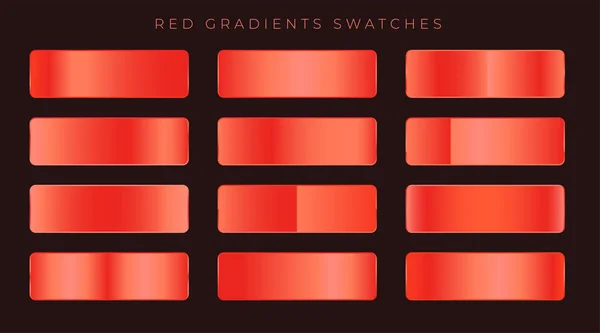Sfondo Rosso Brillante Gradienti Luminosi — Vettoriale Stock