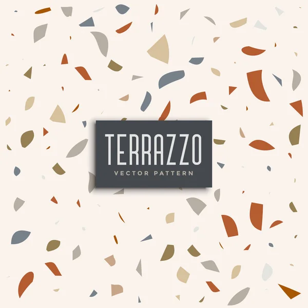 抽象的Terrazzo模式背景设计 — 图库矢量图片