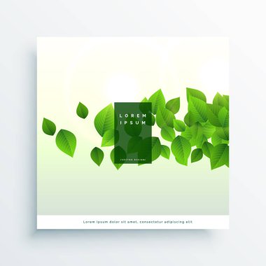 Soyut Yeşil uçan arka plan bırakır