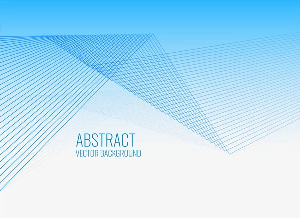 Líneas Geométricas Fondo Abstracto Azul — Archivo Imágenes Vectoriales