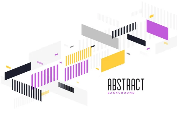 Abstrakte Moderne Geometrische Hintergrundgestaltung — Stockvektor