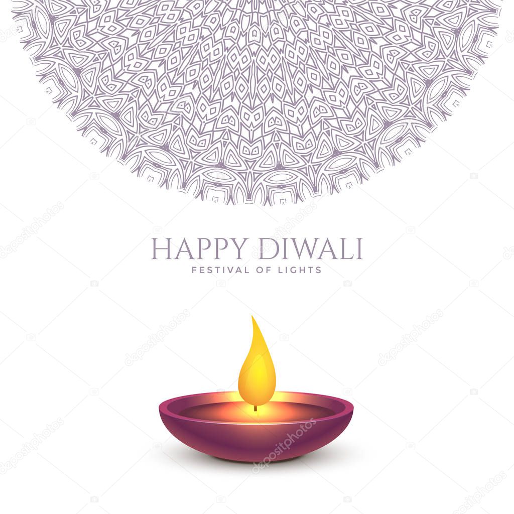 happy diwali beautiful background design