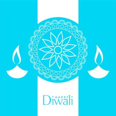 mavi mutlu bayramlar arka plan tasarım