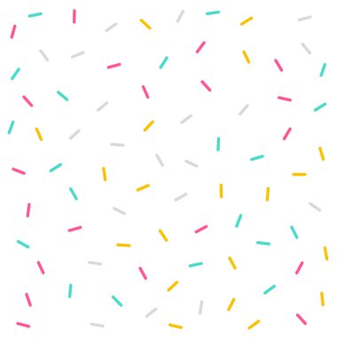 Memphis tarzı renkli desen