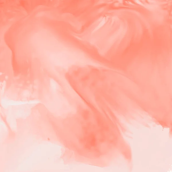 Мягкий Нежный Персик Цвета Руки Окрашены Акварелью Текстуры Фон — стоковый вектор