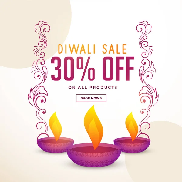 diwali festival sale and offer poster design template