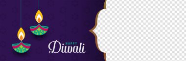 mutlu diwali Festivali Afiş görüntü alanı ile