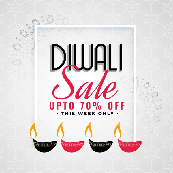 lovely sale template for diwali festival