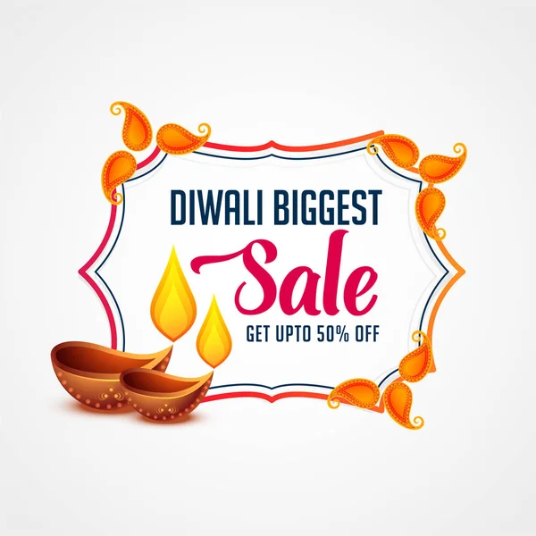 modern happy diwali sale banner template design