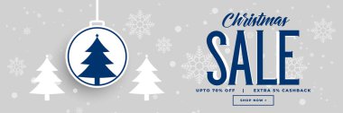 banner tasarım Noel tatil satış ve indirim