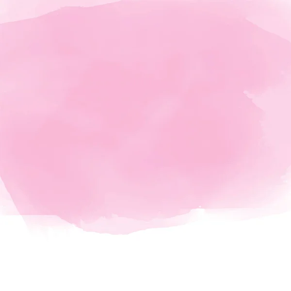 Fond Effet Aquarelle Rose Doux — Image vectorielle