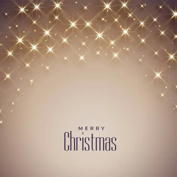 Beau Fond Brillant Pour Joyeux Noël — Image vectorielle