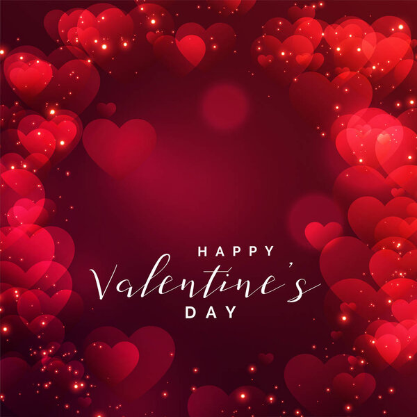 красивые сердца рамка для Дня Святого Валентина