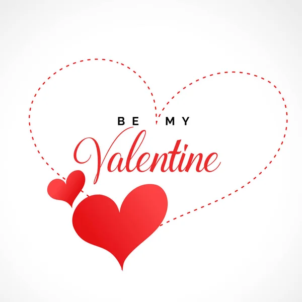Стильний День Святого Валентина Серця Фон — стоковий вектор