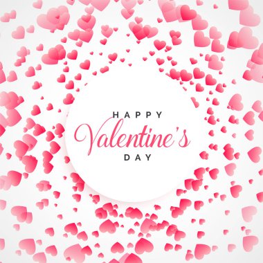 Sevgililer Günü 'nüz kutlu olsun. Arka planı selamlayın.