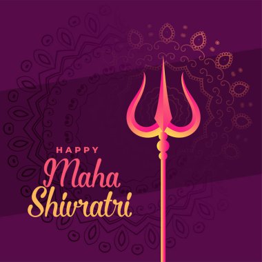 elegant maha shivratri festival background clipart