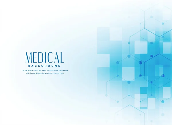 Medizinischer Hintergrund Blauer Farbe — Stockvektor