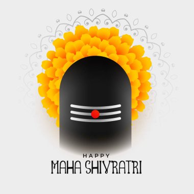 Maha shivratri festival arka plan tasarım