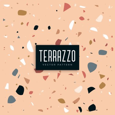 pastel pembe terrazzo desen arka plan