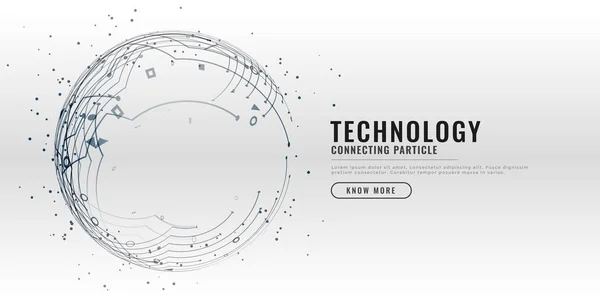 Tecnologia de fundo diagrama de circuito design — Vetor de Stock