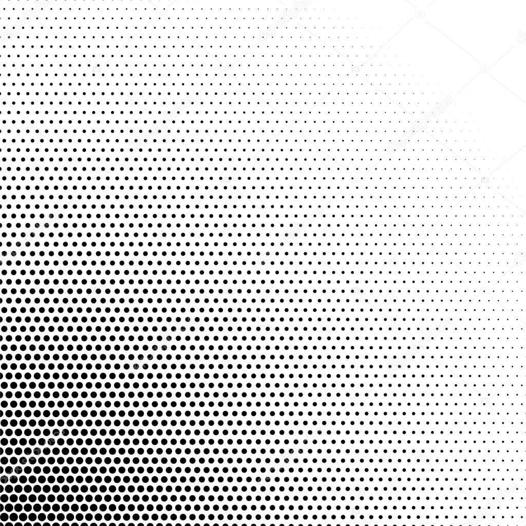 black and white halftone pattern background