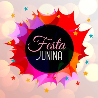 soyut festa junina kutlama arka plan