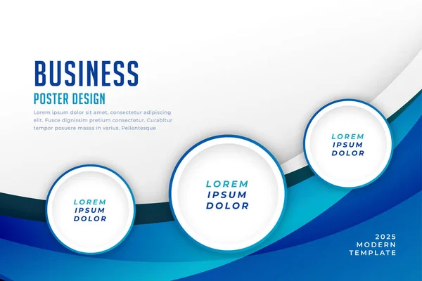 Concept business background flyer brochure design — Stock Vector