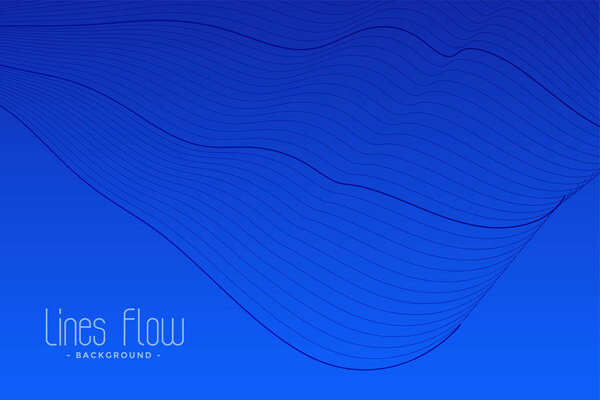 голубые абстрактные линии фона
