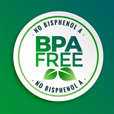 bpa bisfenol-a ve ftalatlar ücretsiz rozet mühür etiketi