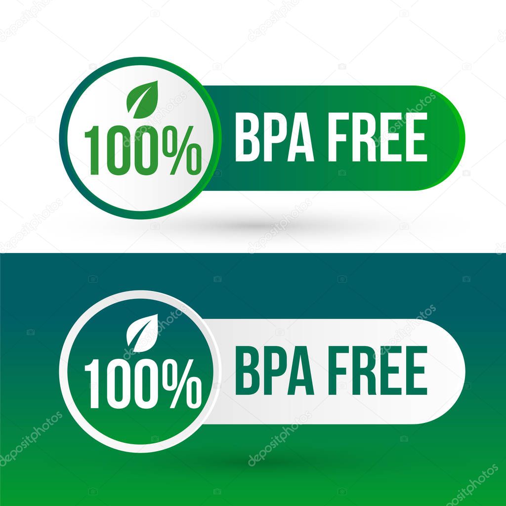 bpa free logo badge icon labels
