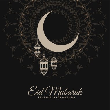 bayram mübarek koyu dekoratif arka plan