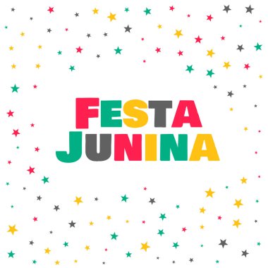 festa junina yıldız kutlama arka plan