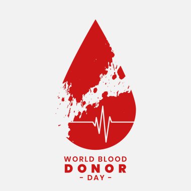dünya kan bağışı günü için konsept tasarım
