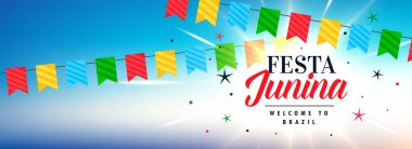 latin amerikan festa junina kutlama afişi