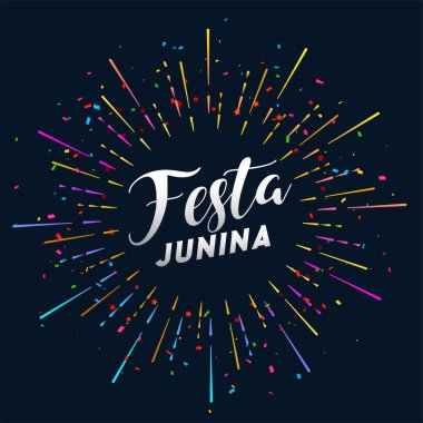 parti confetty patlama Festa Imperio arka plan