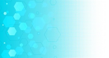 Soyut Mavi altıgen şekiller arka plan