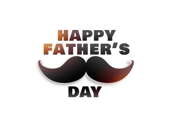 Happy Fathers Day grafische achtergrond — Stockvector