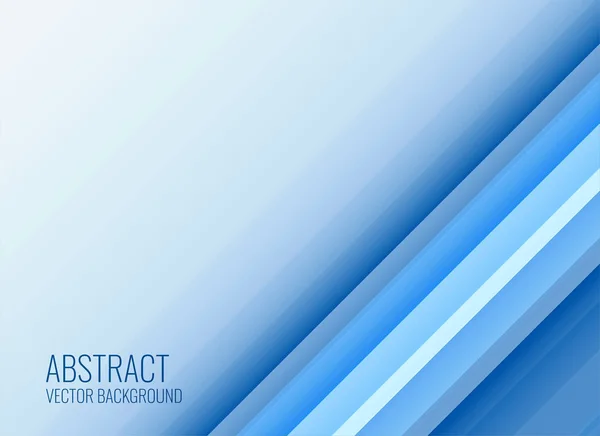 Elegante estilo de negocio banner azul — Vector de stock