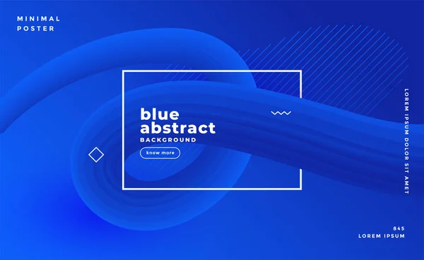 Modelo de apresentação abstrata azul moderno —  Vetores de Stock