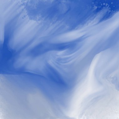 soyut mavi suluboya doku backgroud